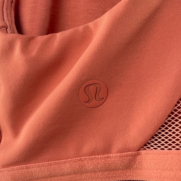 Lululemon x Roksanda My Element Bra in Rustic Coral Garnet Fools Gold Size 2 - Picture 8 of 11